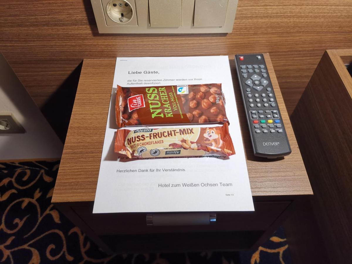 Hotel Zum Weissen Ochsen Άαλεν Εξωτερικό φωτογραφία