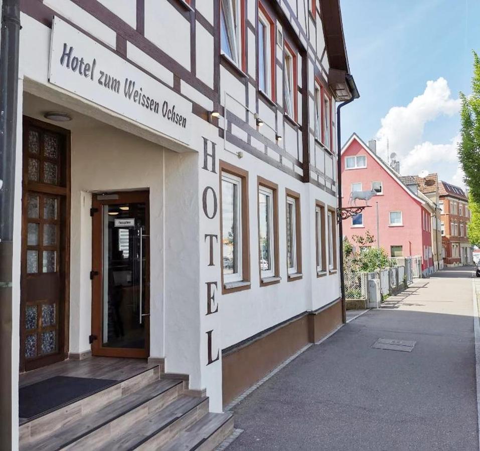 Hotel Zum Weissen Ochsen Άαλεν Εξωτερικό φωτογραφία
